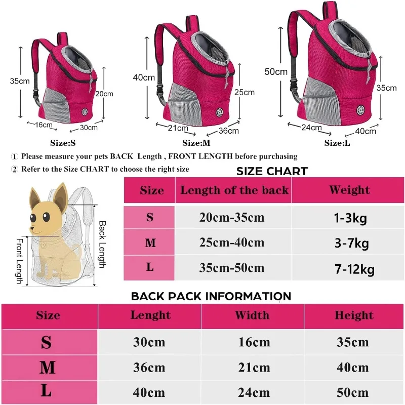 Mochila Transportadora para Cães e Gatos Pequenos Dobrável com Ventilação - Imagem 5