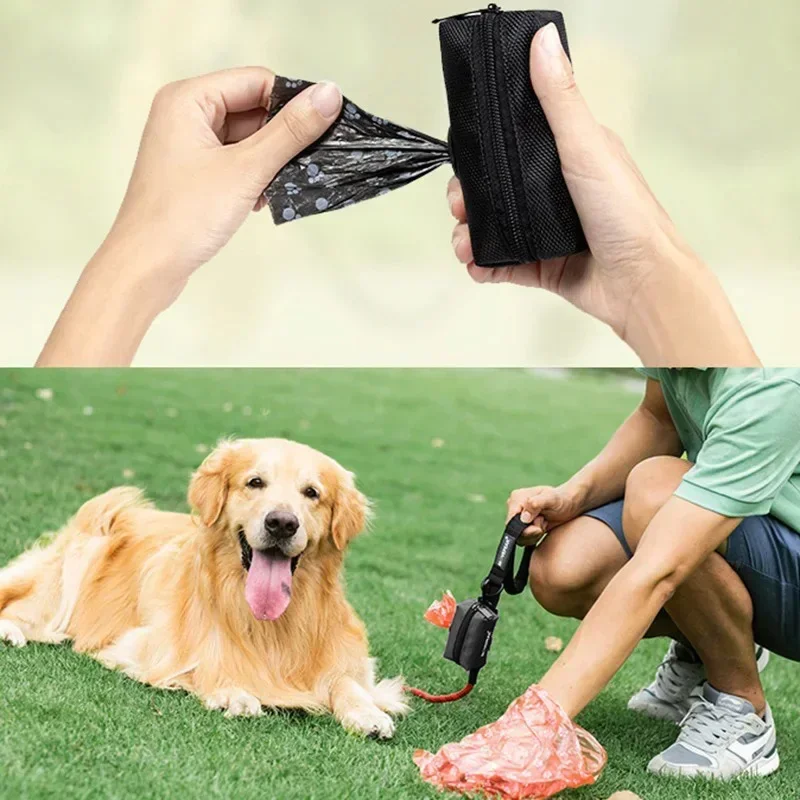 Dispensador de Saco Coletor para Cães de Tecido Oxford com Zíper - Imagem 3