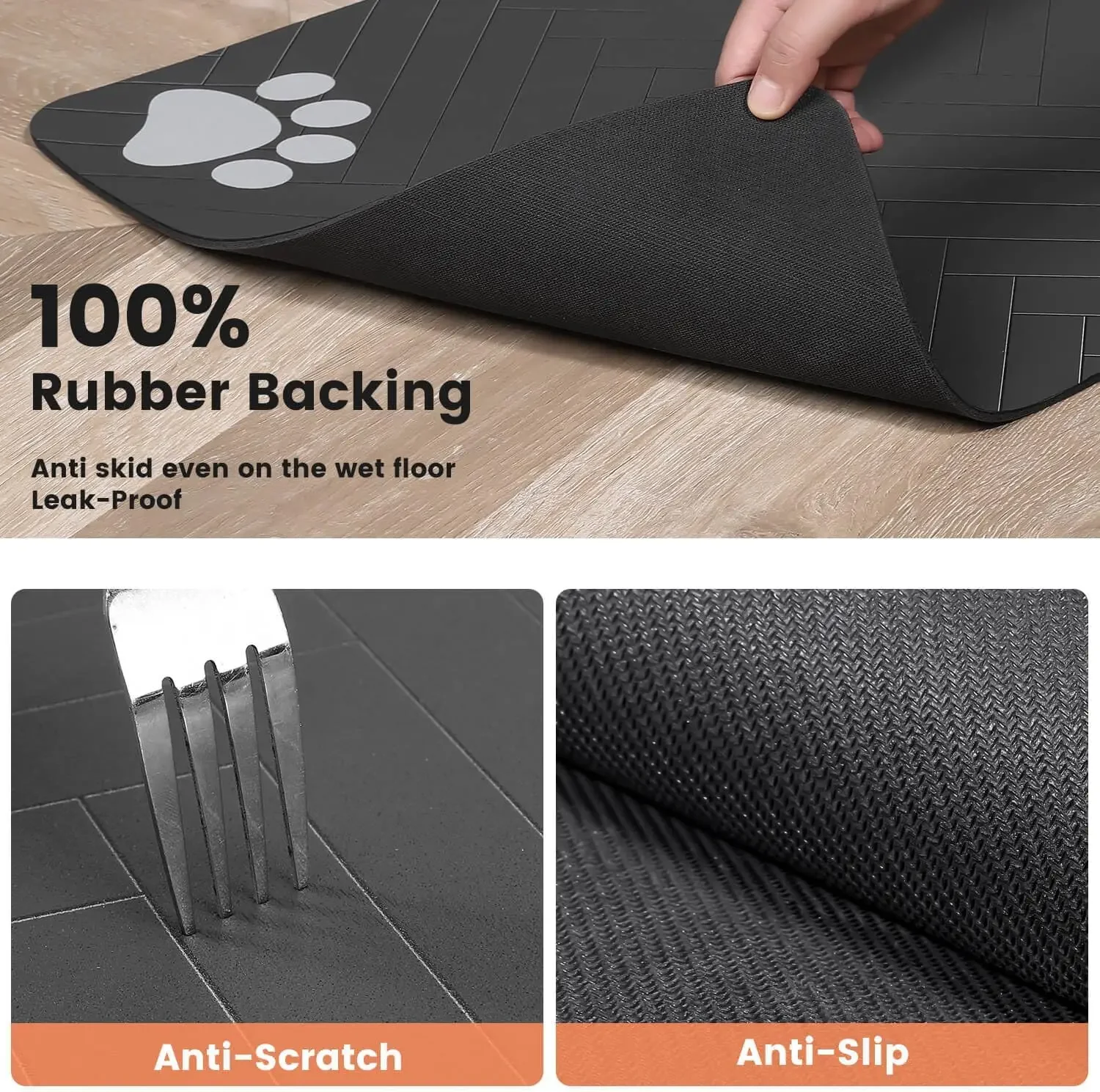 Tapete Absorvente para Cães e Gatos com Base Impermeável - Imagem 5