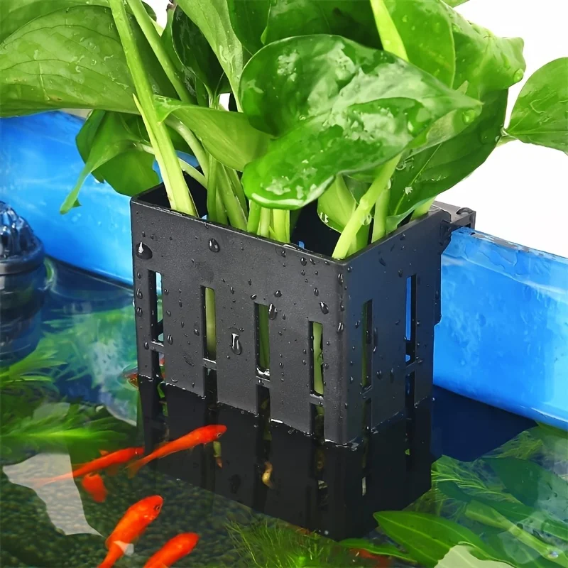 Suporte para Plantas de Aquário em Plástico com Encaixe na Borda - Imagem 5