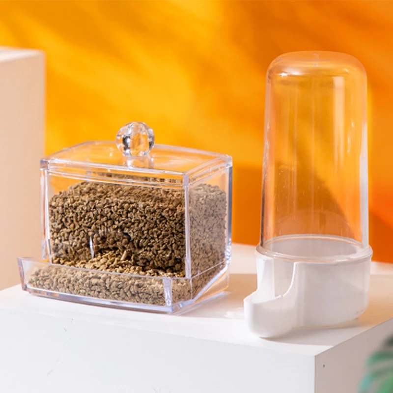 Alimentador Automático para Aves Transparente com Grande Capacidade - Imagem 3