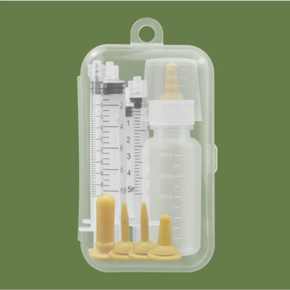 Kit Alimentador para Gatos e Cães com Garrafa e Seringas de Silicone - Imagem 4