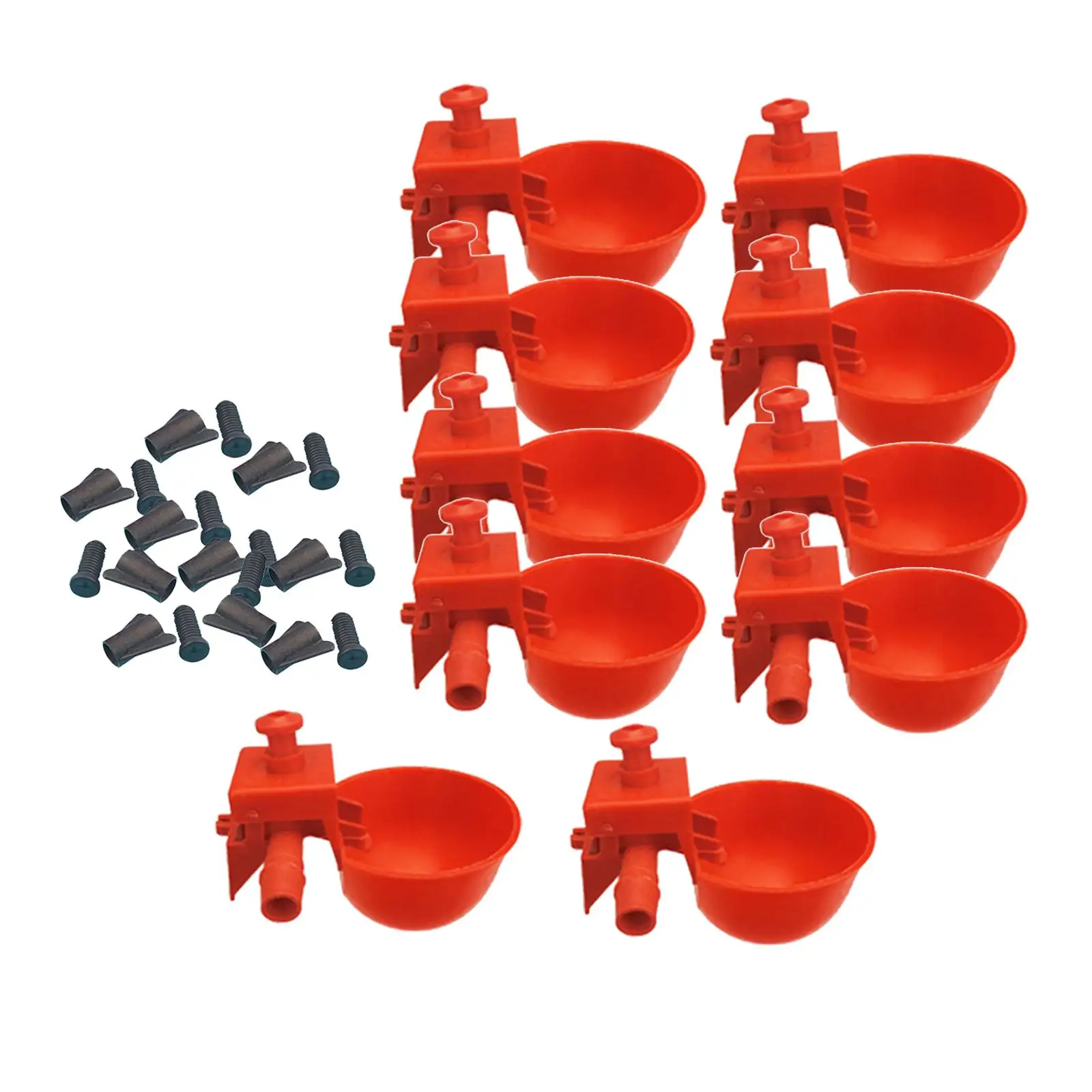 Copo Bebedouro para Aves 6,5x4 cm com 10 Unidades para Galinheiro - Imagem 4
