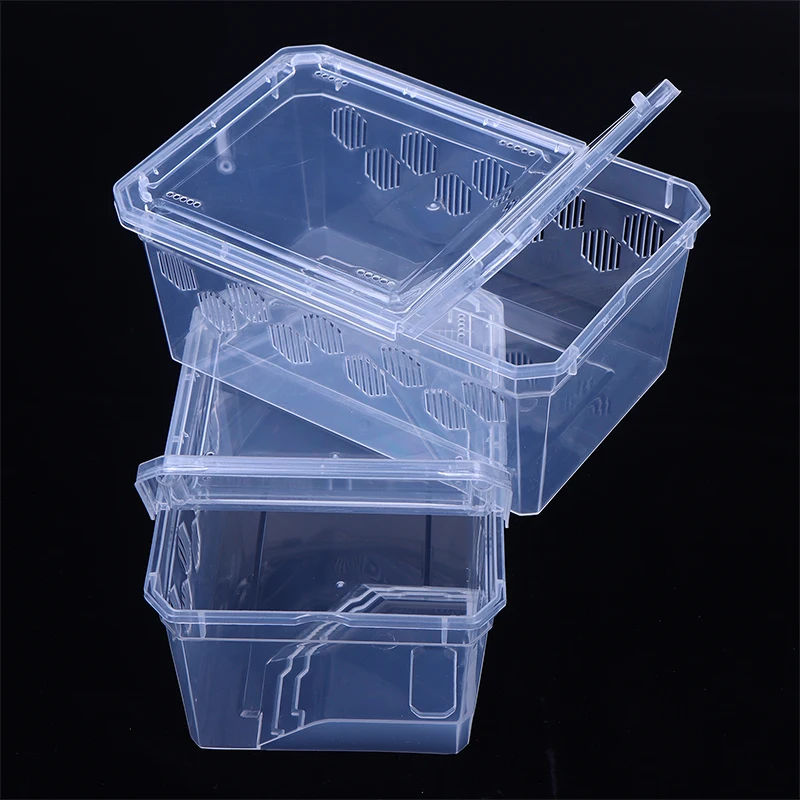 Caixa de Criação para Répteis de Plástico Transparente 18,5 cm - Imagem 5