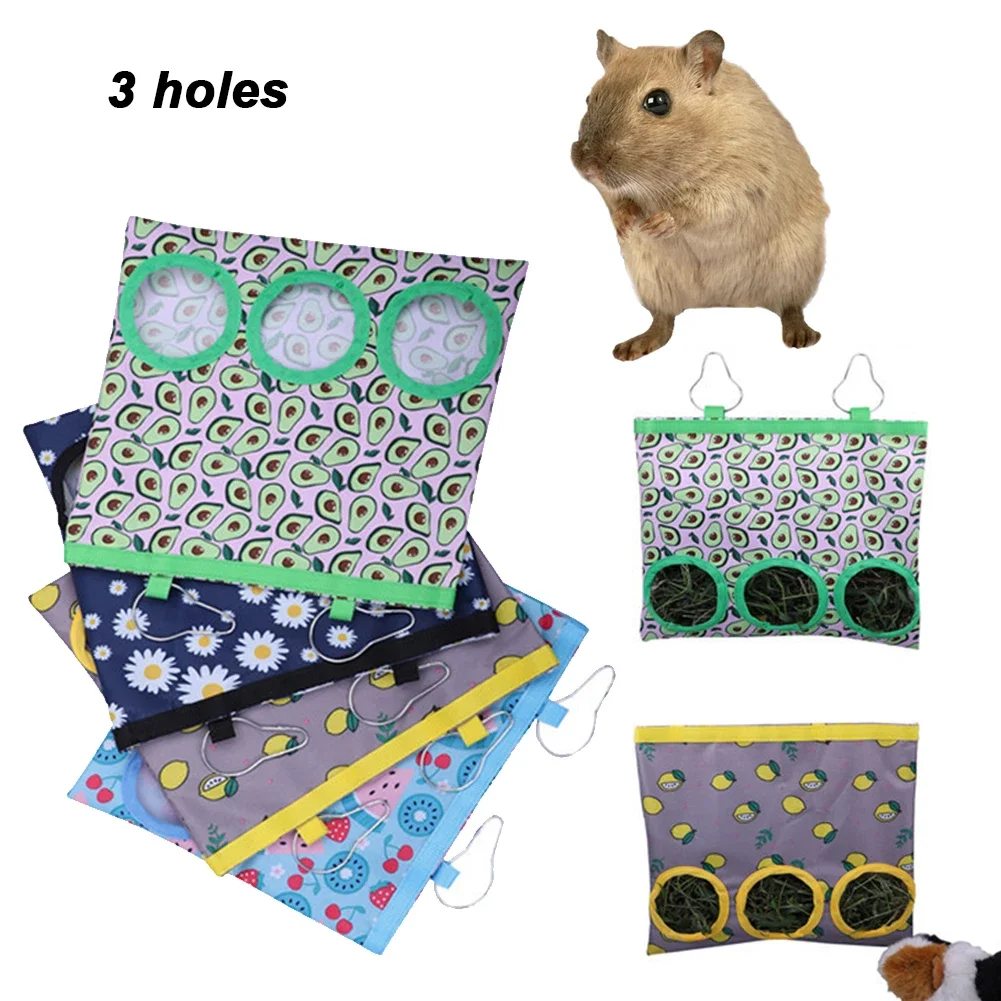 Saco de Feno para Coelhos e Hamsters 19x24cm com Fivela para Gaiola - Imagem 6