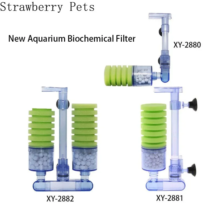 Filtro de Esponja Bioquímica para Aquário com Ventosa - Imagem 6