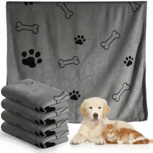 toalha de banho para cães e gatos