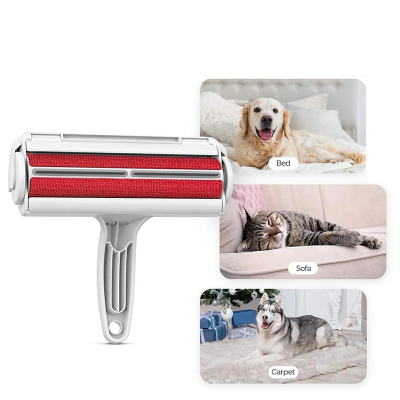 Removedor de Pelos para Cães e Gatos de Plástico Reutilizável - Imagem 3