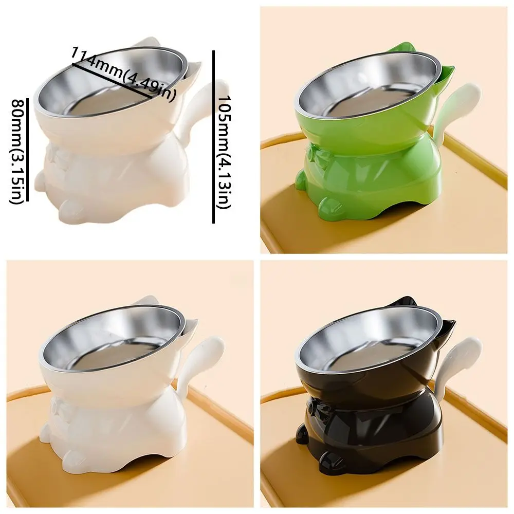 Tigela Elevada para Gatos com Tigela Interna de Aço Inoxidável - Imagem 6