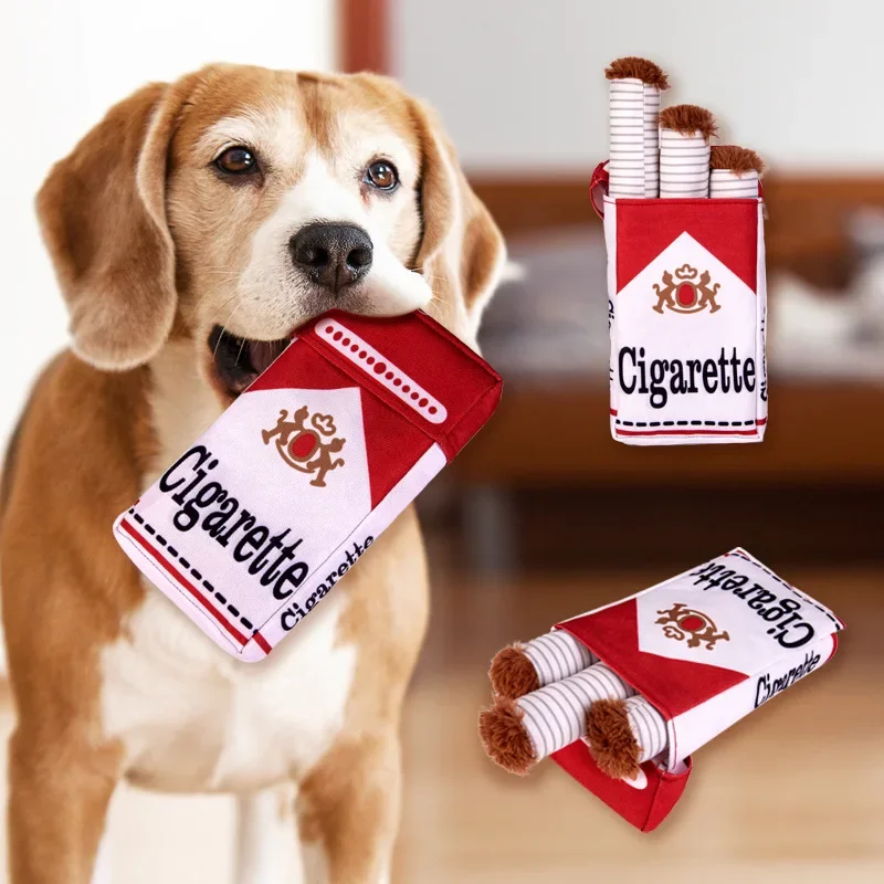 Brinquedo de Pelúcia para Cães Pequenos e Médios com Sons - Branco - Imagem 6