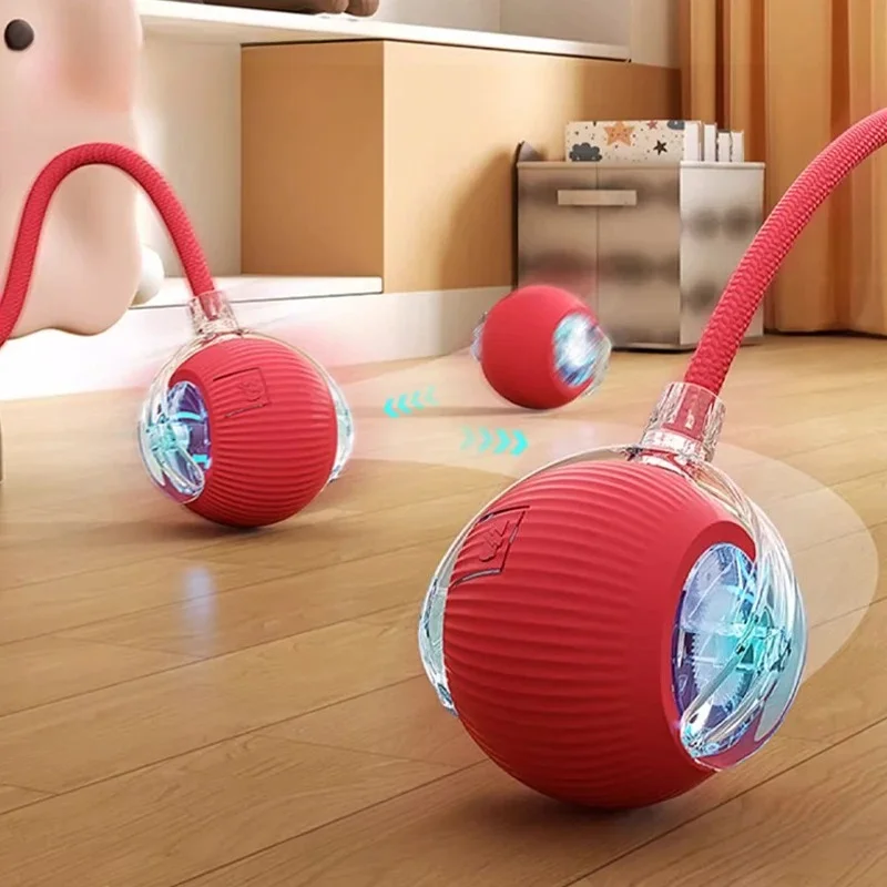 brinquedo esférico para gatos recarregável