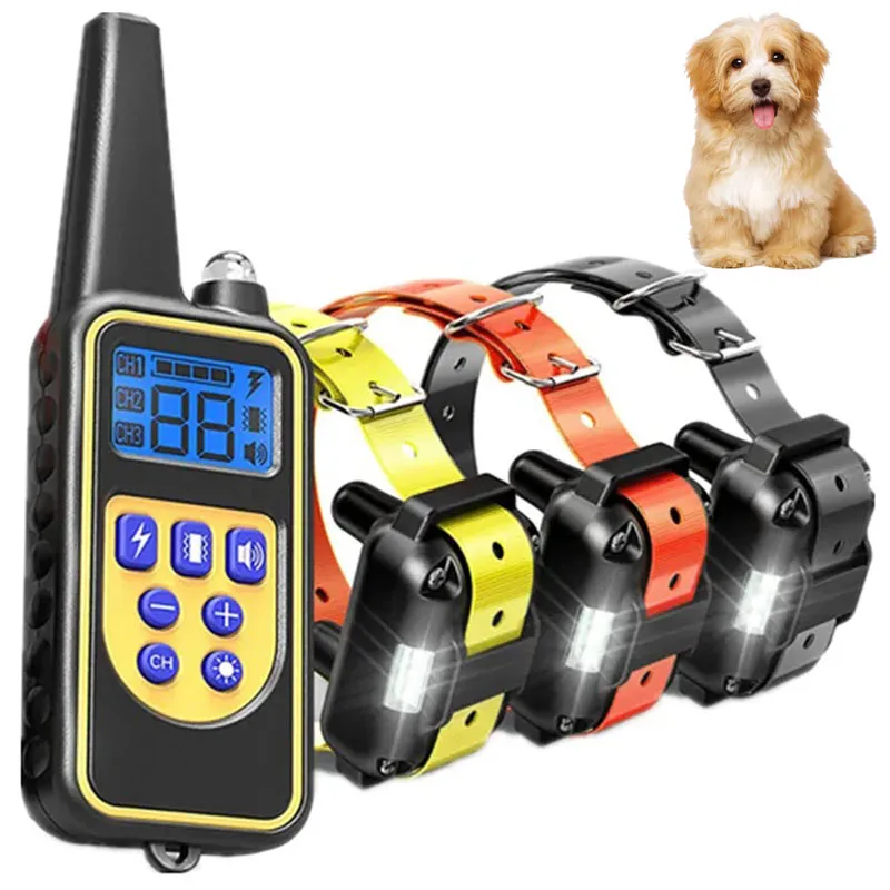 coleira para cães recarregável usb