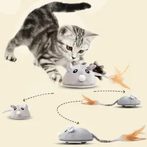 brinquedo elétrico para gatos recarregável