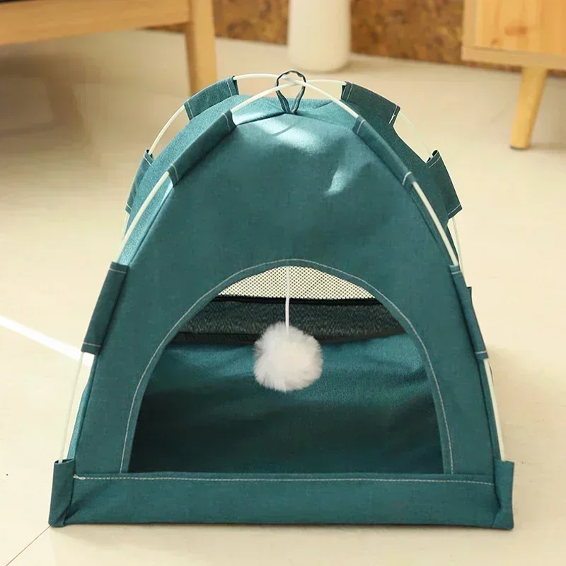 Cama Toca para Gatos e Cães Pequenos de Lã com Fundo Antiderrapante - Imagem 3