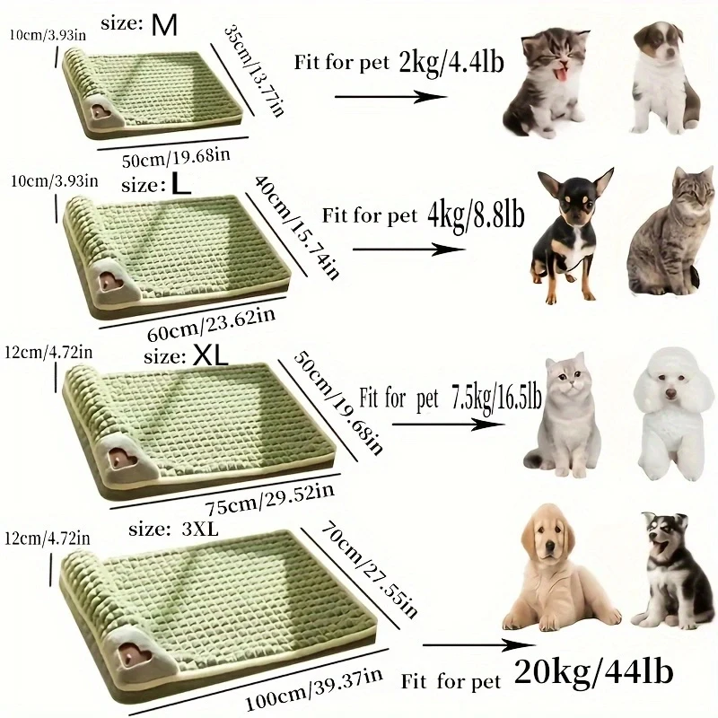 Cama para Cães e Gatos Universal com Ninho e Tapete Lavável - Imagem 3