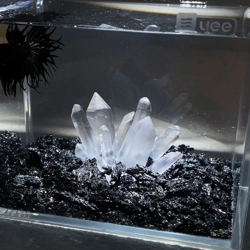 Coluna de Cristal para Aquário, Caverna e Abrigo de Resina - Imagem 3
