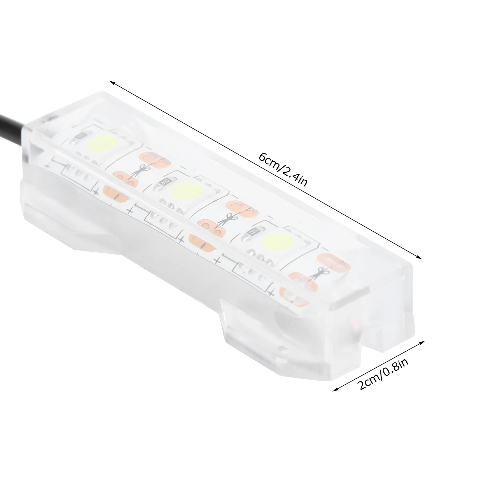 Lâmpada LED para Aquário Pequeno e Mini Tanque de Mesa - Imagem 2