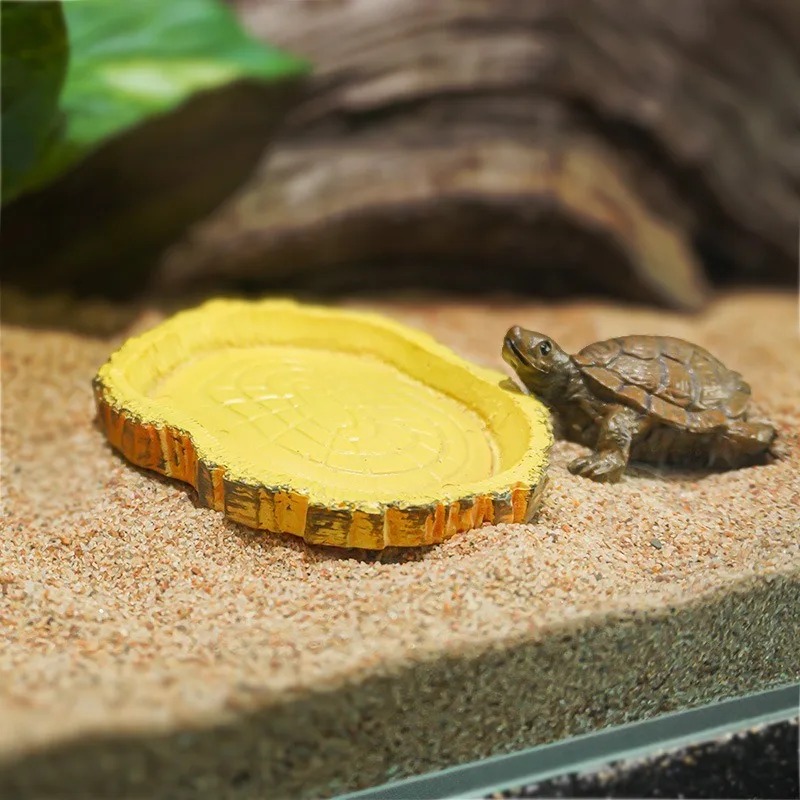 Tigela para Répteis de Resina 10 cm para Comida e Água - Imagem 5