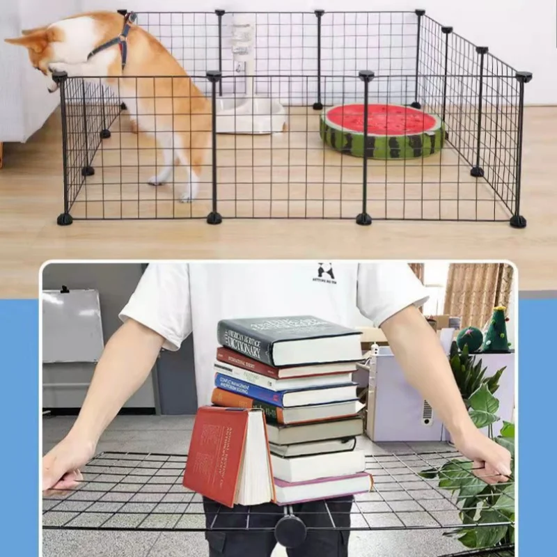 Cerca para Pets de Malha de Arame 35x35cm Empilhável e Montável - Imagem 4