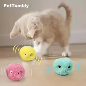 bola interativa para gatos com som