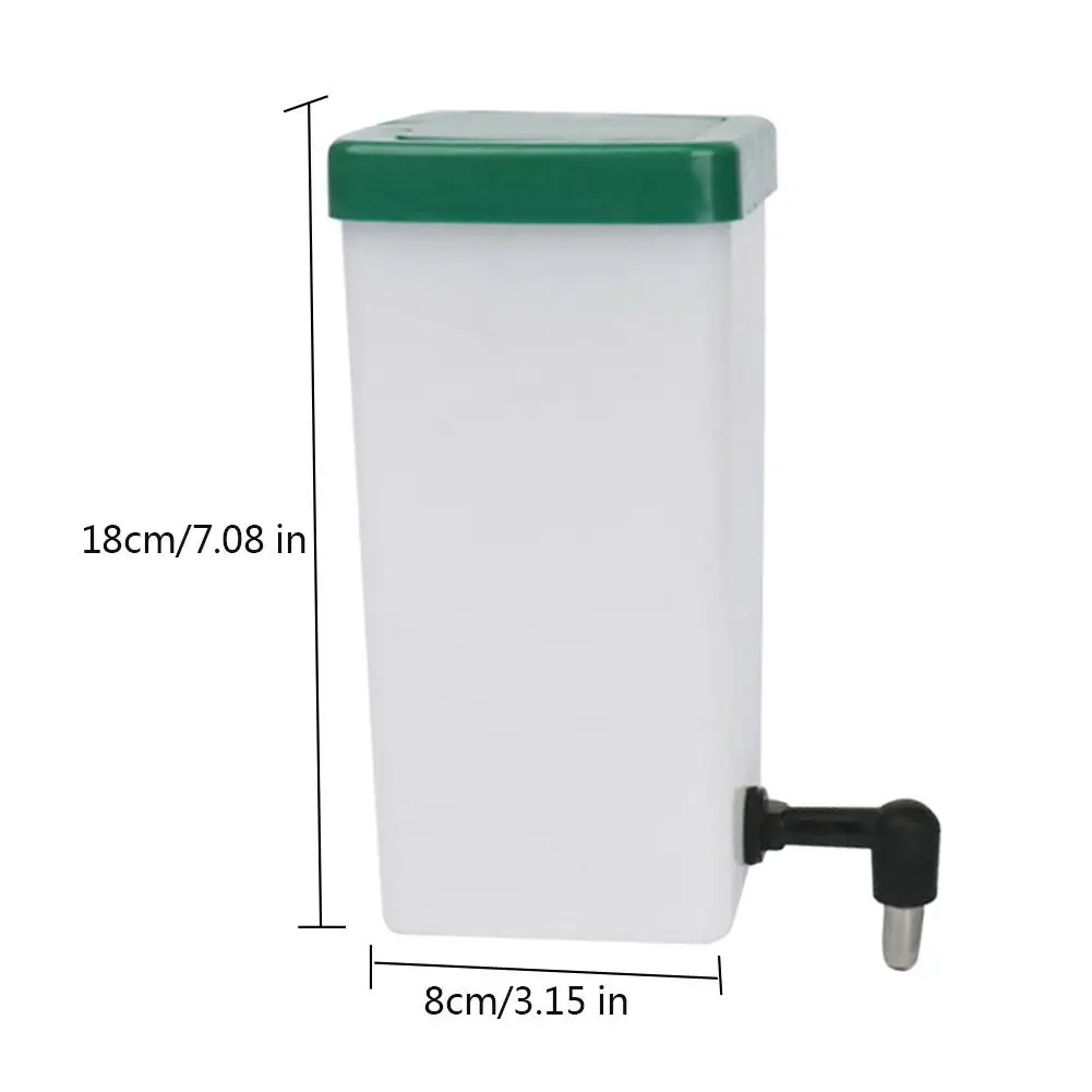Bebedouro Automático para Hamsters e Coelhos de Plástico 500 ml - Imagem 4