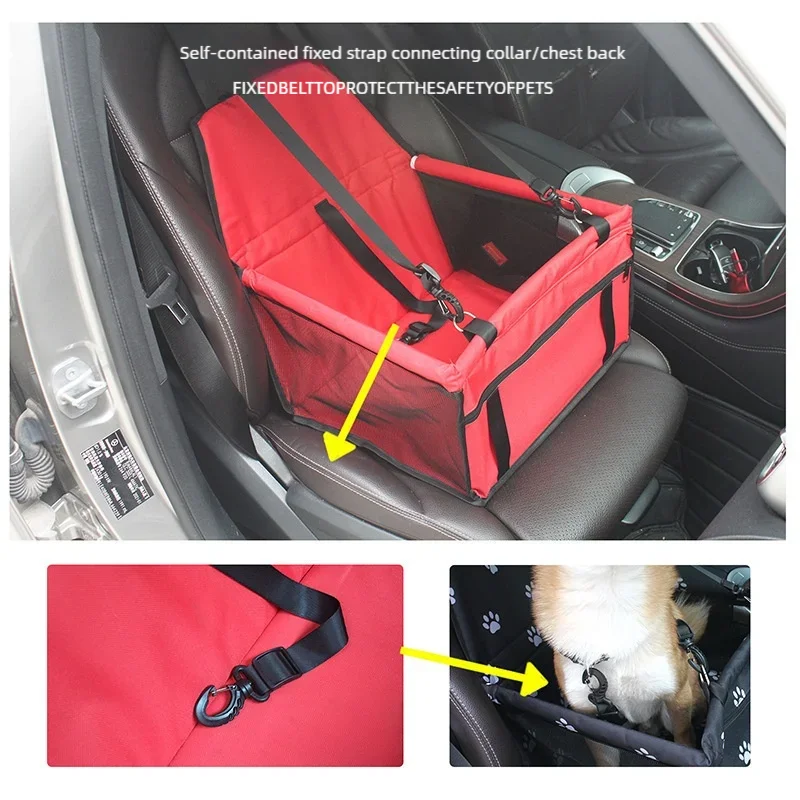 Capa Assento Carro Cães e Gatos Dobrável Universal - Imagem 5