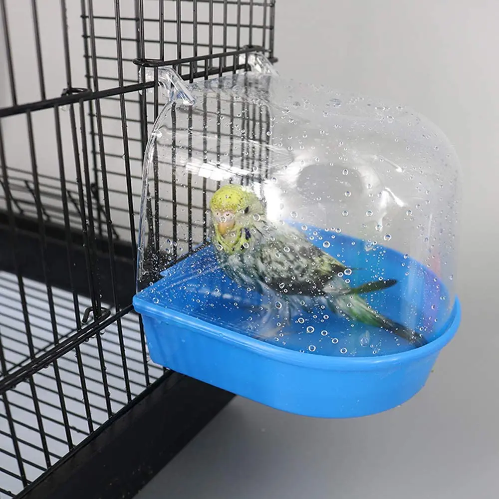 Banheira para Pássaros Pequenos de Plástico PVC com Encaixe na Gaiola - Image 3