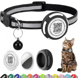 coleira para gato com suporte airtag