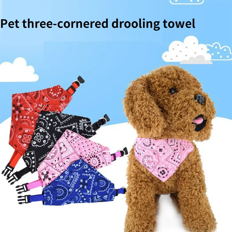 Bandana para Cães e Gatos de Nylon Lavável Ajustável - Imagem 3