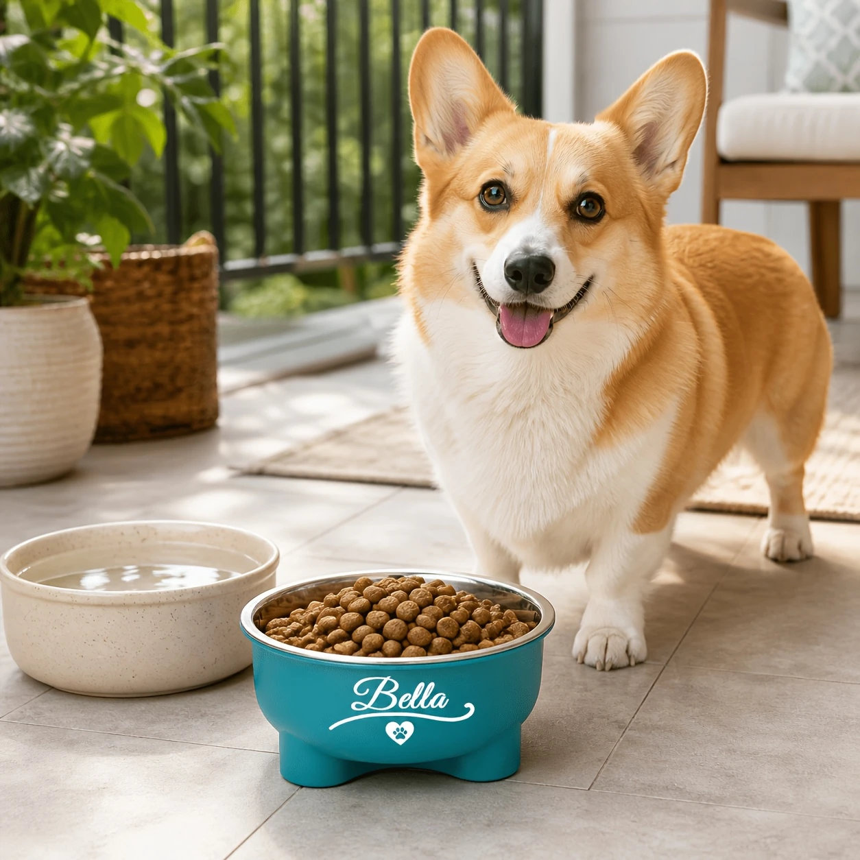 Tigela para Pets Aço Inoxidável Personalizável - Image 4