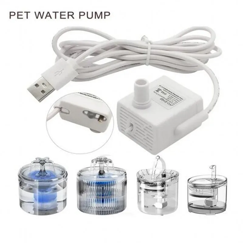Bomba de Água para Bebedouro Pet 5V com Vazão Ajustável e Ventosas - Imagem 5