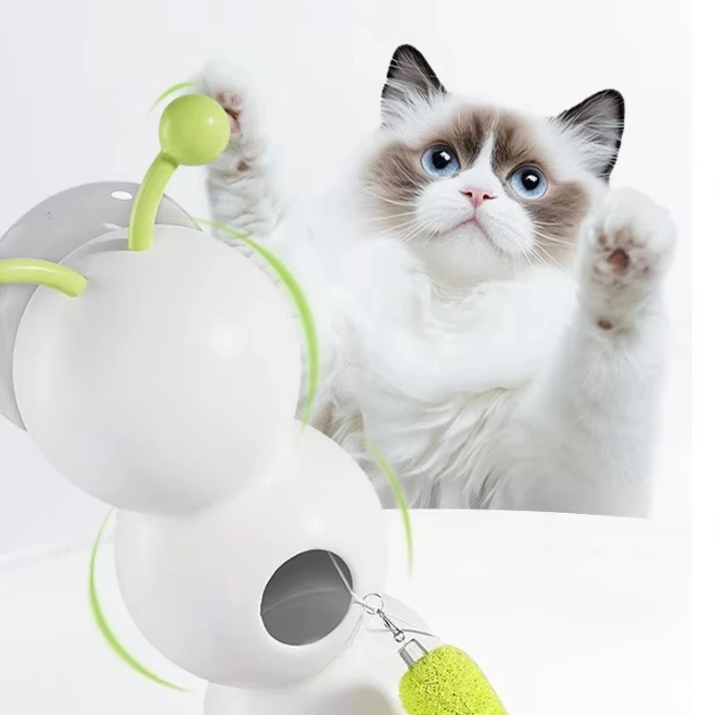 Brinquedo Interativo Caterpillar para Gatos com Movimento Ativado Recarregável - Image 3