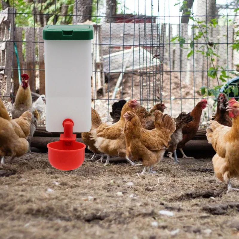 Bebedouro 1000ml para Coelhos e Aves com Tigela Removível - Imagem 6