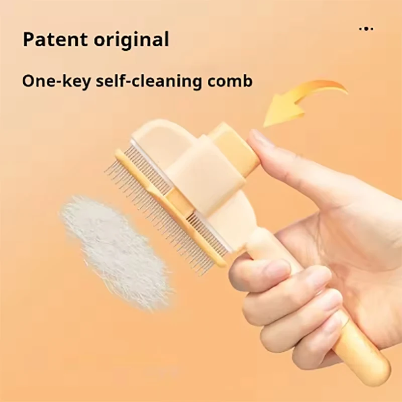 Escova Removedora de Pelos para Cães e Gatos Compacta e Lavável - Imagem 3