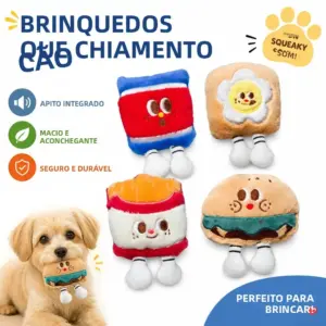 brinquedo de pelúcia para cães com som