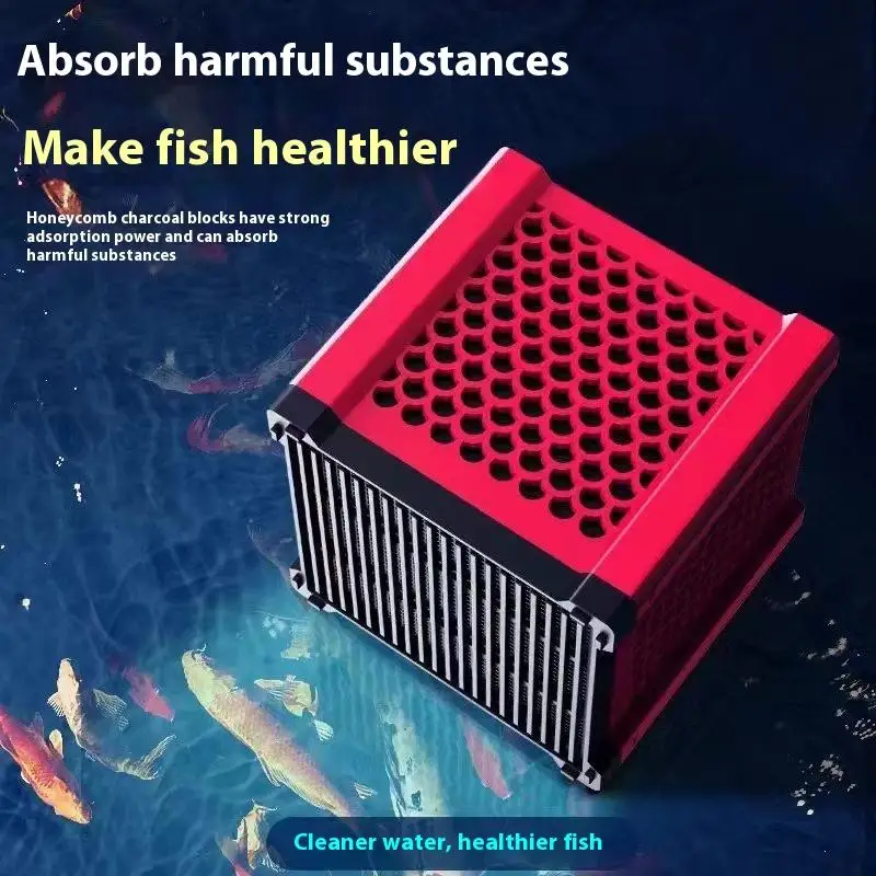 Cubo Filtro para Aquário Carvão Ativado Ultrass Forte - Imagem 3