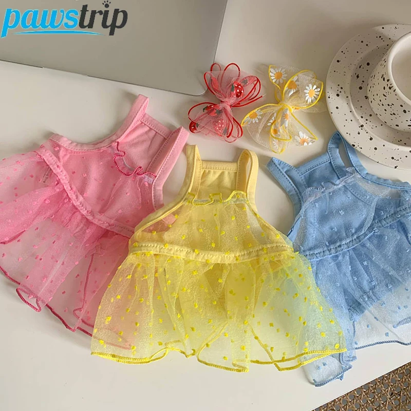 vestido de verão para cães pequenos