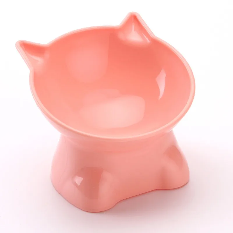 Tigela Elevada para Gatos com Pernas Altas Rosa - Imagem 5