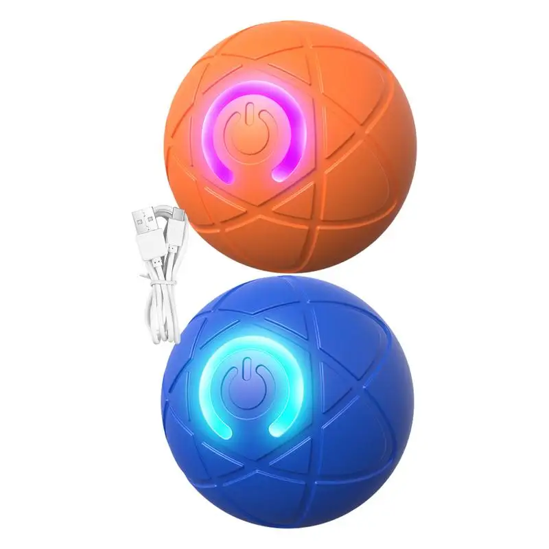 Bola Brinquedo Cão Recarregável USB com LED para Visibilidade Noturna - Imagem 2