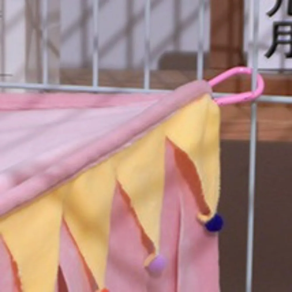 Tenda Esconderijo para Porquinho-da-Índia de Veludo com Borlas - Imagem 5