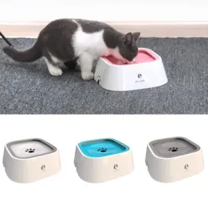 tigela flutuante para cães e gatos