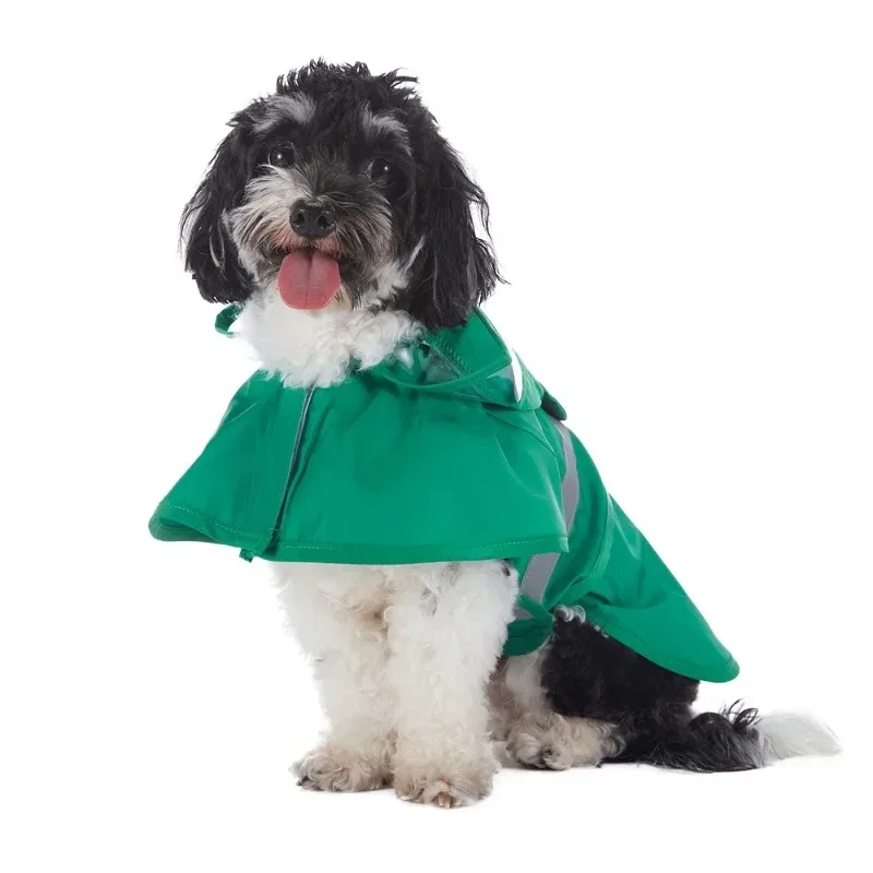 Capa de Chuva para Cães Reflexiva com Barriga Fechada - Imagem 5