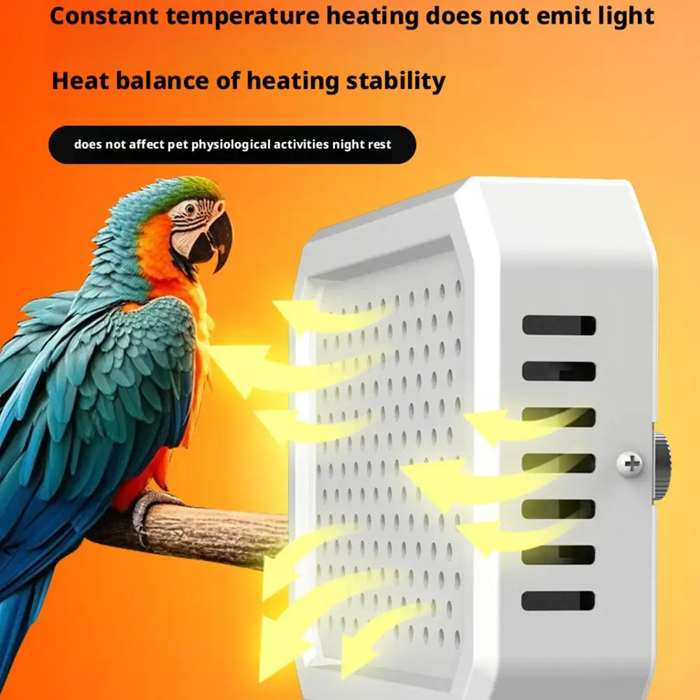 Aquecedor de Gaiola para Pássaros com Controle de Temperatura Constante - Imagem 2