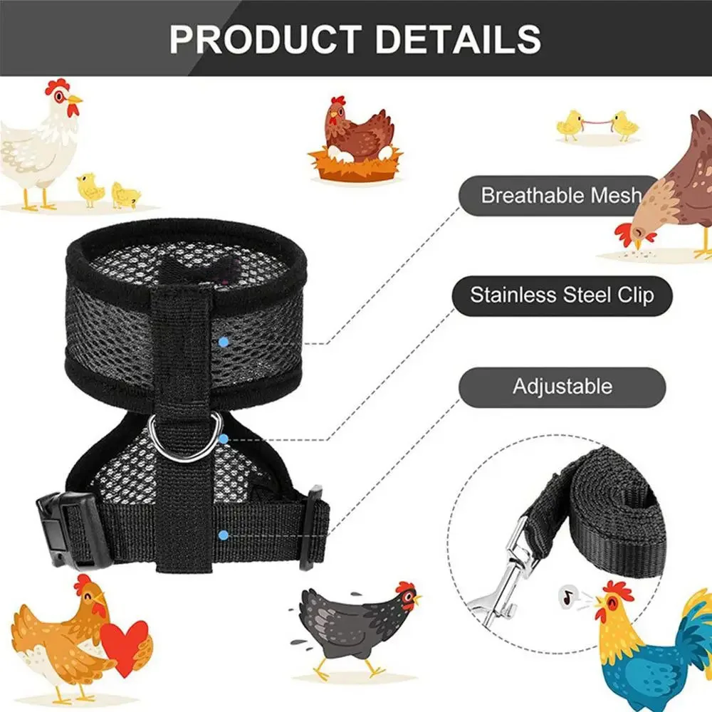 Colete para Aves Poliéster Ajustável M para Peito de 37,8 a 47,8 cm - Imagem 5