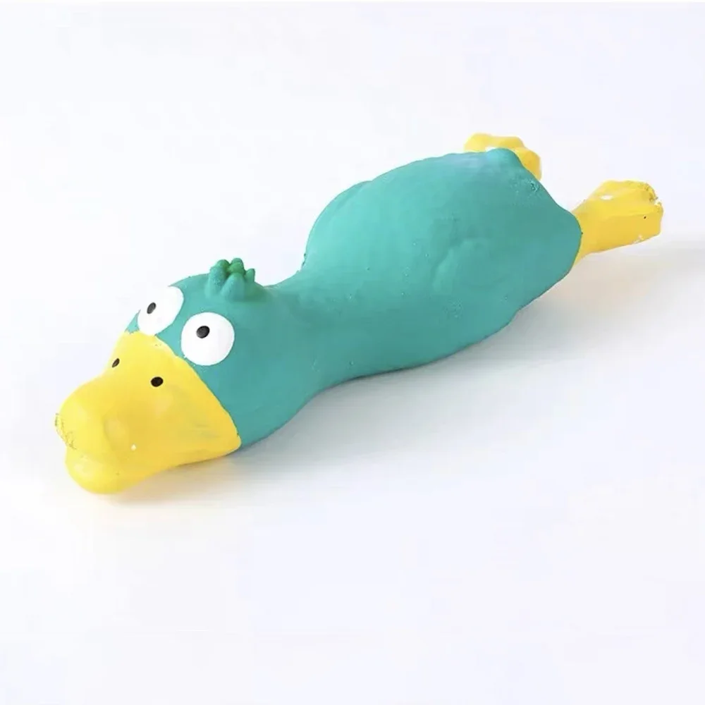 Brinquedo de Látex para Cães Pequenos e Médios Formato Frango - Imagem 5