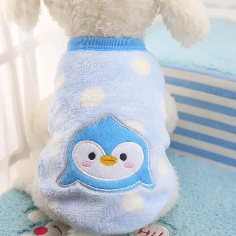 Colete de Lã para Cães Pequenos para Inverno com Estampa de Desenho - Imagem 3