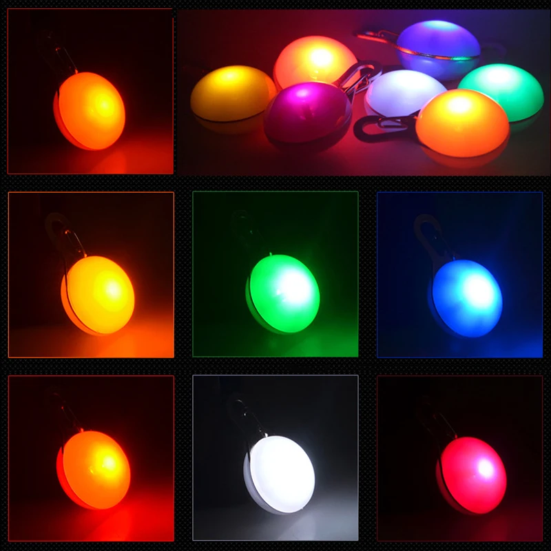 Pingente LED para Coleira de Cães Luminoso para Passeio Noturno - Imagem 3
