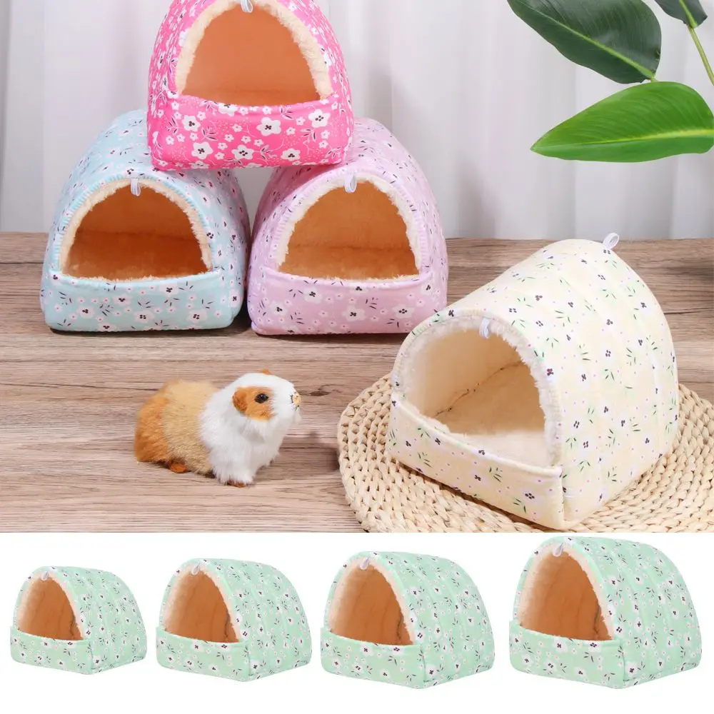 Ninho de Hamster em Pelúcia e Esponja para Pequenos Animais - Image 3