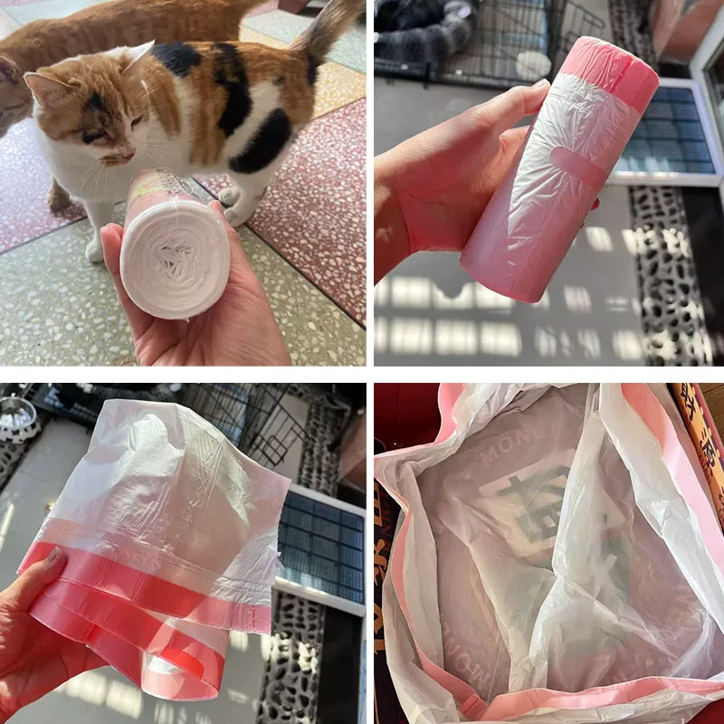 Saco de Areia para Gatos com Cordão Descartável Tamanho L - Imagem 4