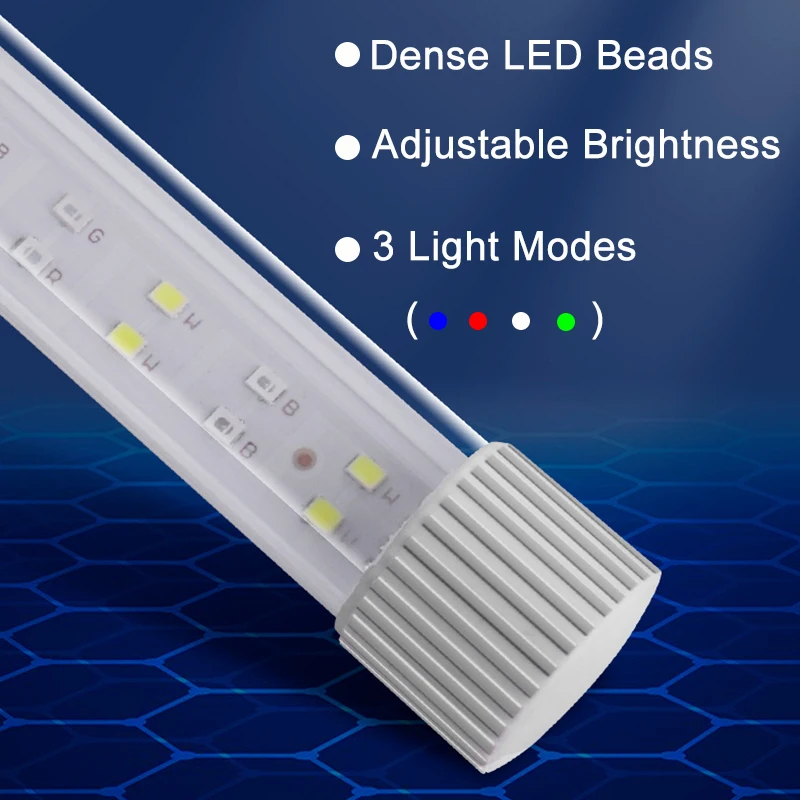 Luz LED Submersível para Aquário USB RGB com Ventosas - Imagem 6